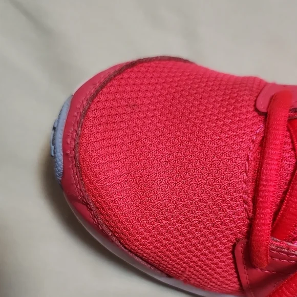 Under Armour Kids Red and Blue Sneakers - Picture 9 of 10